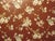 English Vintage 1980s Brown Floral Wallpaper For Sale - Image 3 of 11