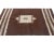 Mid-Century Modern Brown Vintage Turkish Blanket Kilim Rug For Sale - Image 3 of 6