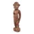 Early 20th Century Senufo Red Painted Figure Côte d'Ivoire For Sale