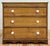 Beautiful antique English Country pine dresser. Lovely warm patina, scalloped apron, and smooth open and close dovetail...