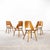 1950s Honey Beech Dining Chairs by Radomir Hoffman, 1950s, Set of 4 For Sale - Image 5 of 12