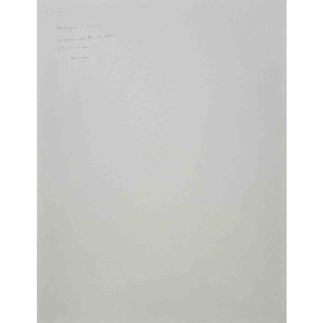 Contemporary Maurizio Gracceva, Emergere, 2023, Mixed Media Drawing on Paper For Sale - Image 3 of 4