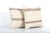 Striped Organic Hemp Kilim Pillow Cover - A Pair Elevate your home decor with these exquisite 16"x 16" pillow covers...