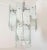 Mid-Century Modern White Murano Glass Chandelier Mid Century Modern 1970s For Sale - Image 3 of 12