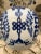 Blue and White Hand Painted Chinoiserie Ginger Jar For Sale - Image 4 of 9