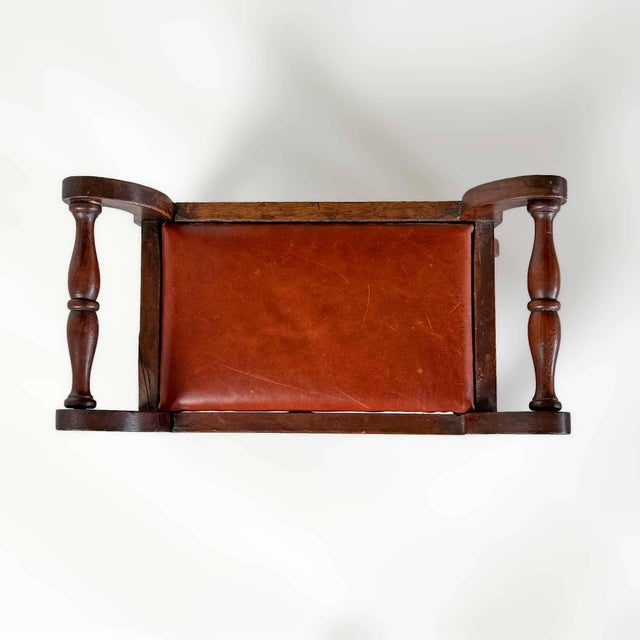 Traditional Antique Empire Footstool For Sale - Image 3 of 7