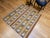 American Square Size Vintage Native American Navajo Rug. Wool & Cotton, Eye Dazzler Pattern, 4x4 For Sale - Image 3 of 17