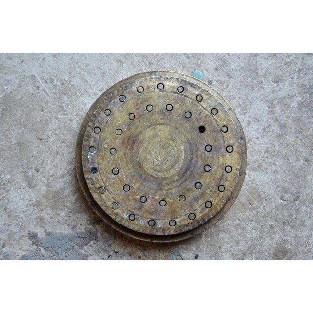 Metal Antique Pasta Dies in Bronze and Copper, 1890s, Set of 6 For Sale - Image 7 of 13
