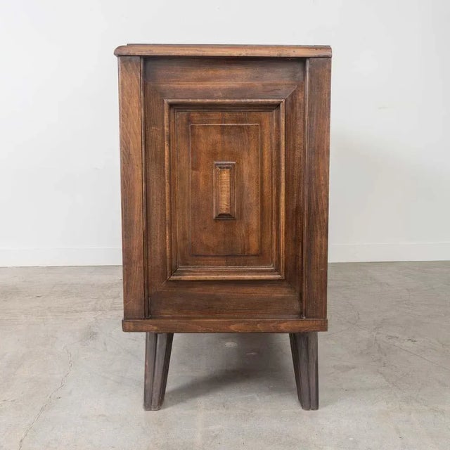 1940s French Brutalist Oak Sideboard For Sale In Los Angeles - Image 6 of 15