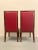 Holly Hunt 1980s Red Leather Dinning Chairs Set of 8 For Sale - Image 12 of 13