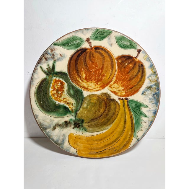 Puigdemont Ceramic Plate, Spain, 1970s, in Very Good conditions. Designed 1960 to 1969 This piece has an attribution mark,...