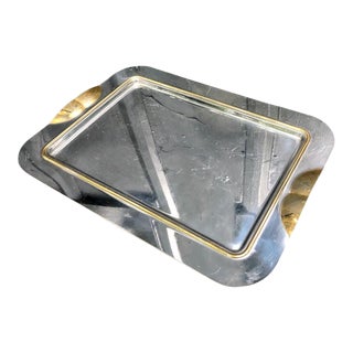 Gottinghen Silver/Gold Art Deco Style Tray For Sale
