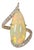 5.1Ct Ethiopian Opal Cabochon Ring With Natural Diamond Accents: Solid 14k Gold, Size 6.75 For Sale