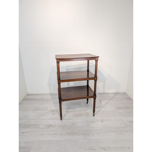Antique 19th-Century Mahogany Bookcase An antique 19th-century mahogany bookcase. It features two shelves for additional...