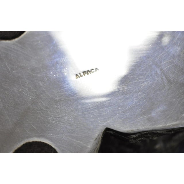 Vintage Figural Duck Mallard Silver Plated Water Pitcher Decanter by Alpaca For Sale - Image 10 of 11