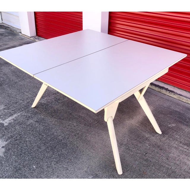 Mid Century Castro Convertible White Coffee & Dining Table For Sale - Image 10 of 10