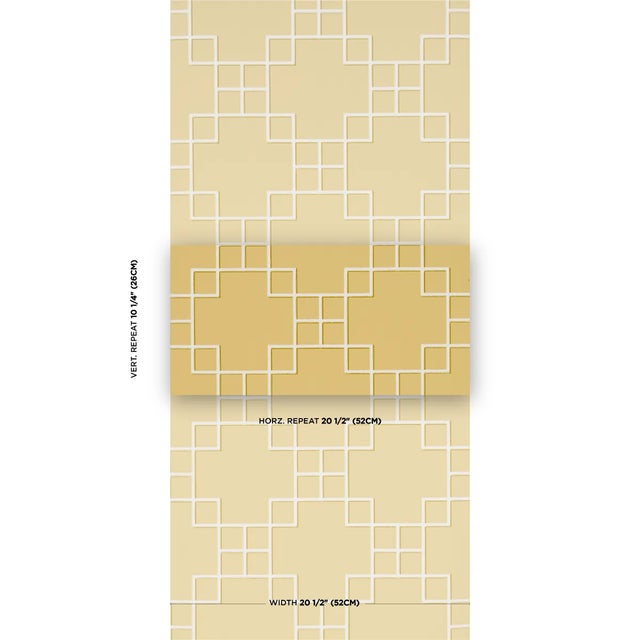 A stylish geometric lattice pattern with a drop shadow, Georgette Trellis is surface printed to create unique texture and...