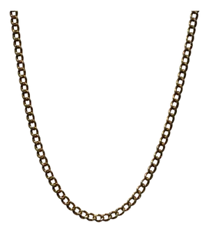 The Curb: Curb Link Style Chain in Yellow Gold