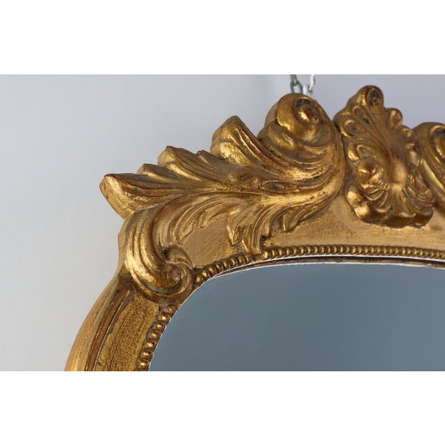 20th Century Louis XV Mirror in Gilt Wood from VM, Belgium, 1950s For Sale - Image 6 of 11