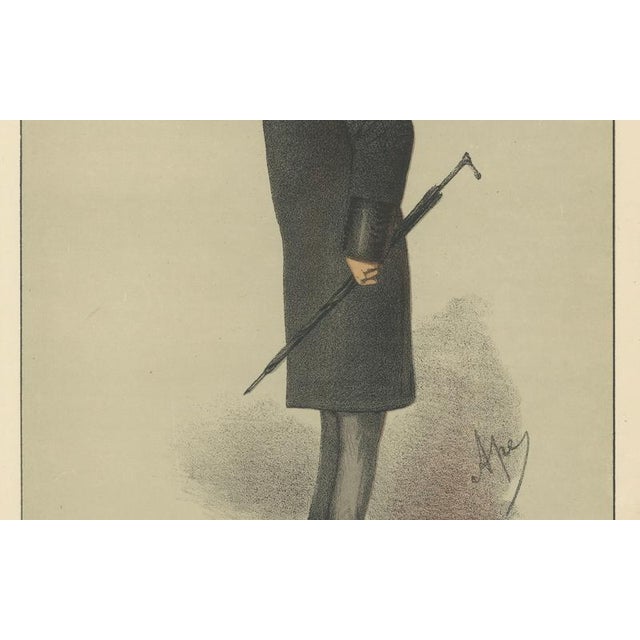 Vanity Fair, Statesman, 1870, Chromolithograph on Paper For Sale - Image 3 of 10