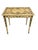Mid 20th Century French Painted Decorated End table with Neoclassical Designs For Sale - Image 10 of 18