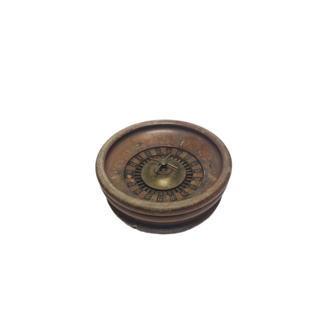 Art Deco Toy Roulette, Germany, 1950s, in Worn conditions. Designed 1950 to 1959 This piece is attributed to the mentioned...