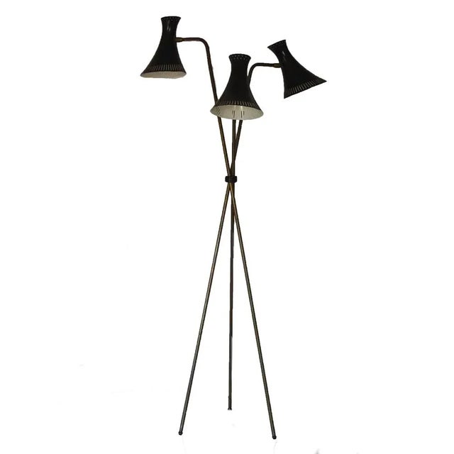 Three-Armed Floor Lamp, 1950s For Sale - Image 17 of 18