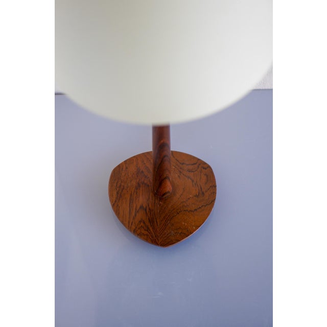 Modern Teak Table Lamp from Eskilstuna Armatur For Sale - Image 11 of 16