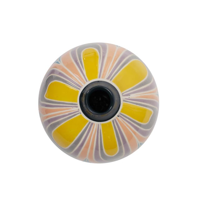 Ceramic Bramwell Porcelain Vase- Short For Sale - Image 7 of 11