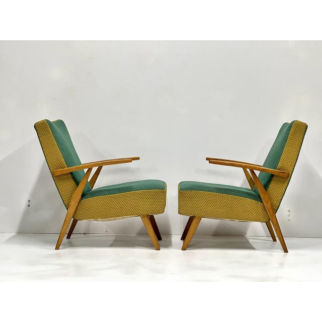 Set of Mid-Century Armchairs, 1970s For Sale - Image 4 of 18