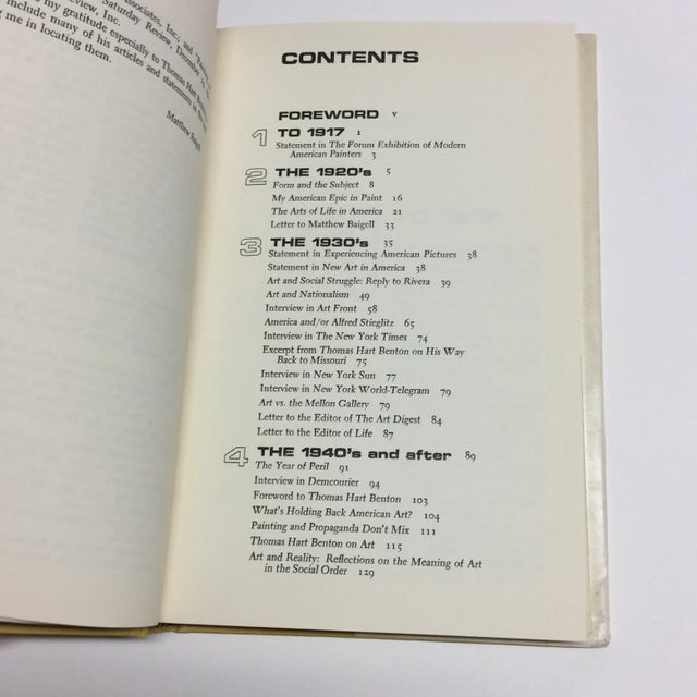 1968 and 1971 Vintage Thomas Hart Benton Books - Set of 2 For Sale - Image 12 of 13