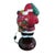 Shabby Chic Vintage Old World Christmas Patriotic Santa Lamp Hand Painted 1996 Works Retired For Sale - Image 3 of 11