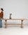 1970s Oak Trestle Dining Table For Sale - Image 5 of 15