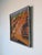 1970s Vintage Southwestern Townscape Oil on Canvas Painting, Framed For Sale - Image 4 of 12