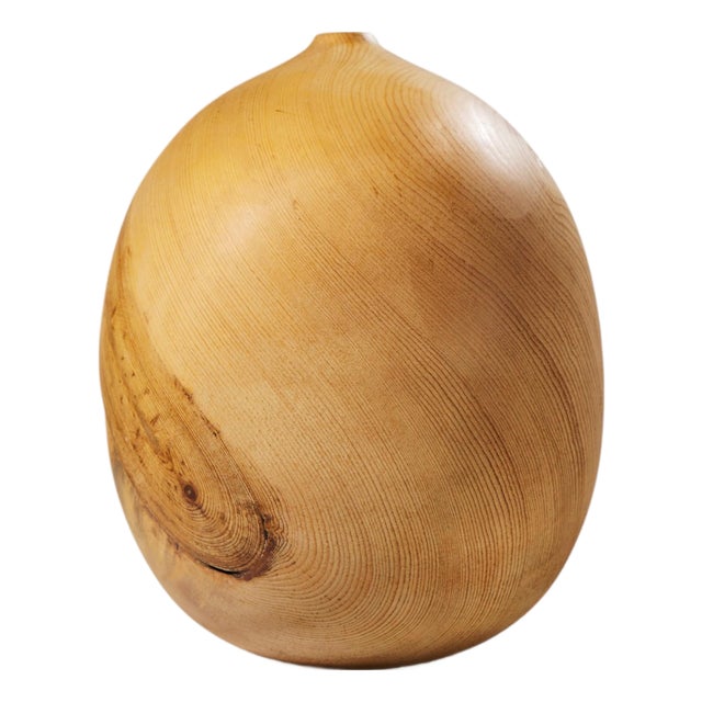 David Ellsworth Mid Century Hollow Form Vessel Pine Pot For Sale