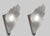 Art Deco Pair of Marius Sabino 1930s French Art Deco Modernist Slip Shade Wall Sconces - 2 Pairs Available For Sale - Image 3 of 11