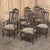 Set of 8 Antique Country French Liègeois Dining Chairs With Needlepoint Tapestry Includes 2 Armchairs For Sale - Image 4 of 18