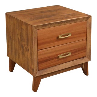 Crafters and Weavers Midtown 2 Drawer Nightstand For Sale