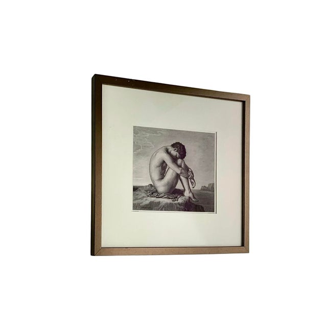 Engraving by Jean-Baptiste Danguin After Flandrin Old Vintage Neoclassical Art For Sale - Image 4 of 7