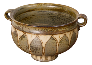Danish Ceramic Vase by Johannes Andersen, 1940s
