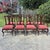 This is a beautiful set of 8 French provincial style dining chairs by Lane Furniture. The set includes 2 arm chairs and 6...