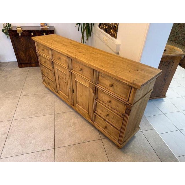Antique Apothecary Chest of 8 Drawers For Sale - Image 5 of 15