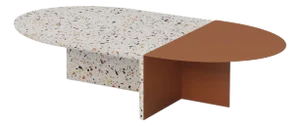 Duplex Center Table by Mambo, Set of 2
