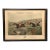 Antique "The Grand Leicestershire Fox Hunt" Sporting Print, Professionally Framed, 19th Century For Sale