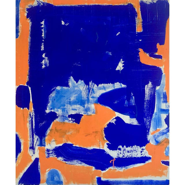 Warmth of the Water, Contemporary Abstract Painting by Matt Higgins For Sale