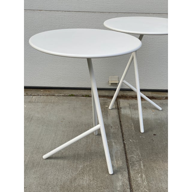Early 21st Century Pair of Halle Denmark Side Tables For Sale - Image 5 of 10