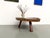 Brutalist Coffee Table in Teak with Monolithic Slab and Tripod Base, 1950s For Sale - Image 17 of 18