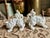 Ceramic Vintage Otagiri Porcelain Blanc De Chine Foo Dog Dragons -a Pair For Sale - Image 7 of 11