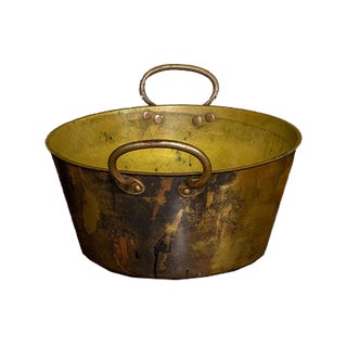 Victorian Brass Jam Pan For Sale