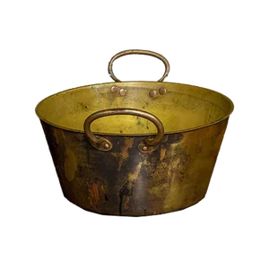 Victorian Brass Jam Pan